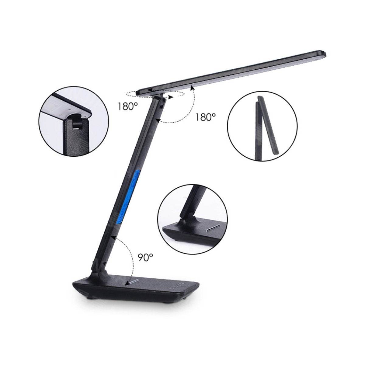 Lamp Plus 3 in 1 Lamp With Phone Charger, Clock And Thermostat - CheepSweepz