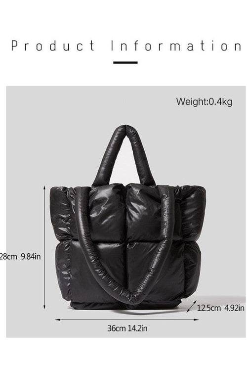 Puffer handbag - CheepSweepz