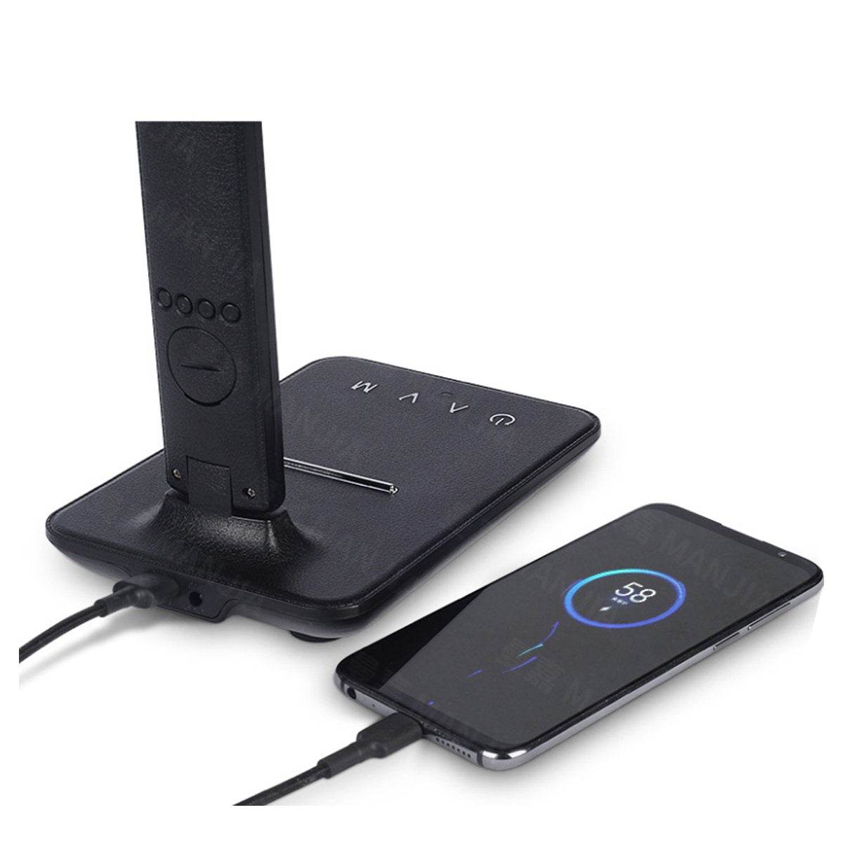 Lamp Plus 3 in 1 Lamp With Phone Charger, Clock And Thermostat - CheepSweepz