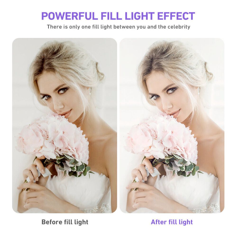 LED Ring Light With Phone Tripod Stand Kit 10" - CheepSweepz
