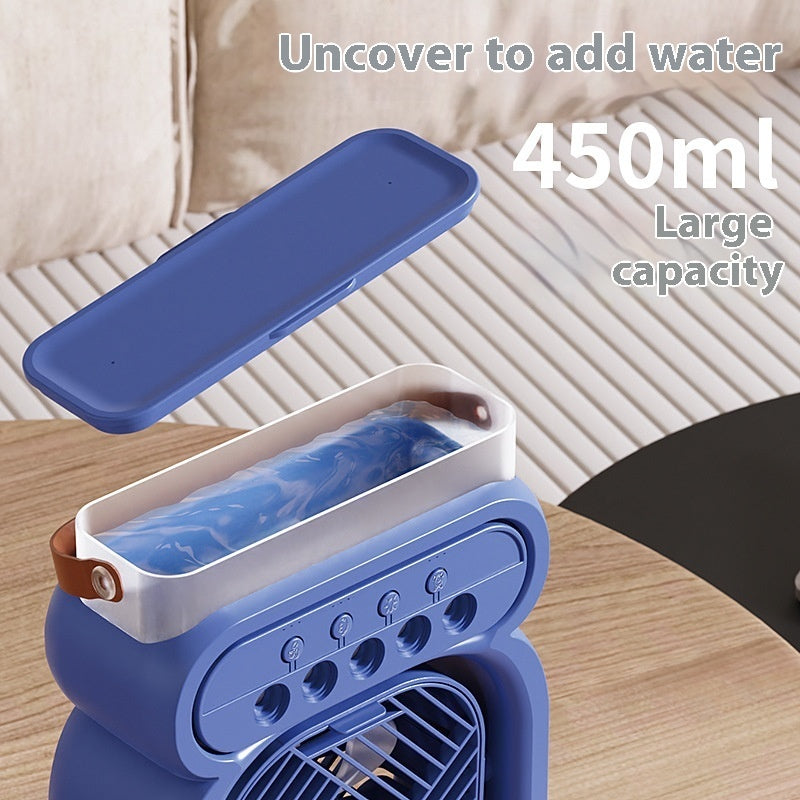 3-in-1 Portable Air Conditioner - Evaporative Cooler with LED Night Light - CheepSweepz