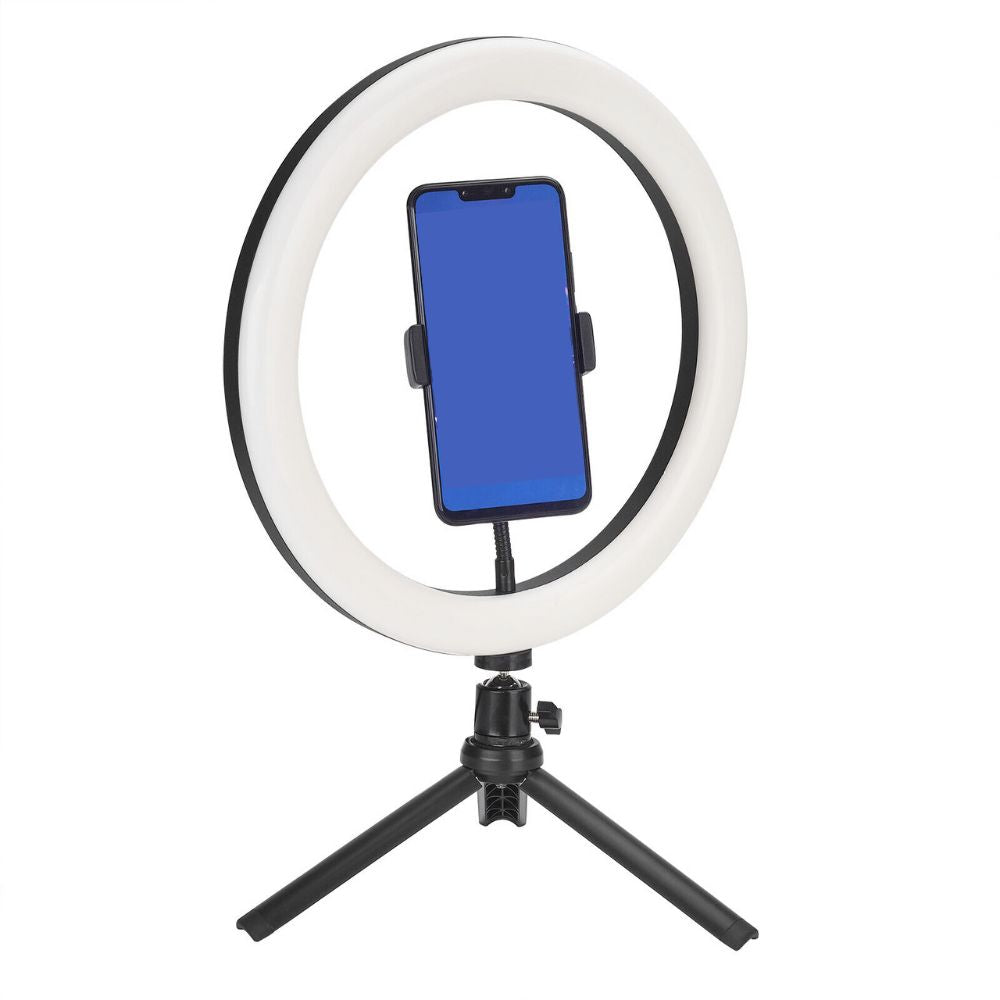 LED Ring Light With Phone Tripod Stand Kit 10" - CheepSweepz