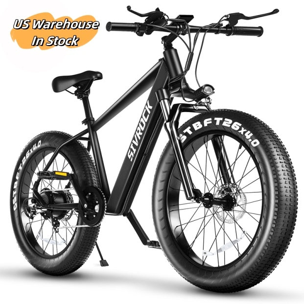 Professional Electric Mountain Bike 1000W - 26" Fat Tire E-Bike - CheepSweepz