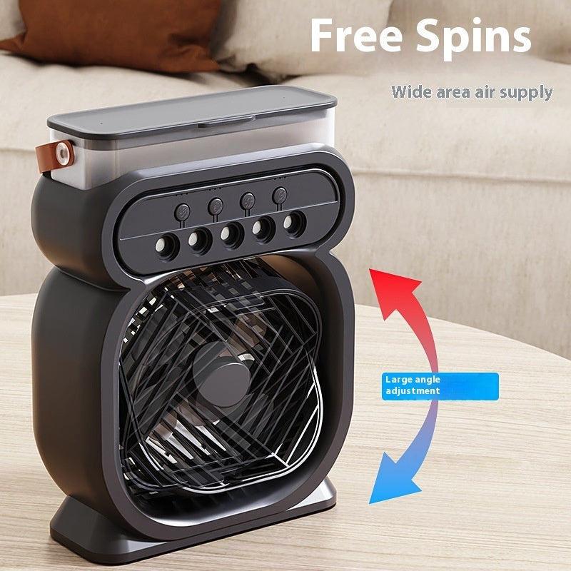 3-in-1 Portable Air Conditioner - Evaporative Cooler with LED Night Light - CheepSweepz