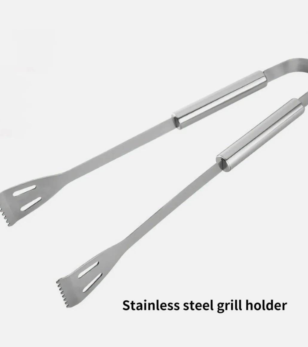 3 PCS Stainless Steel BBQ Grill Utensils Set - CheepSweepz
