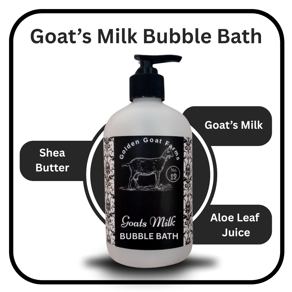 Golden Goat Black Currant Vanilla Scented Milk & Bubble Bath - CheepSweepz
