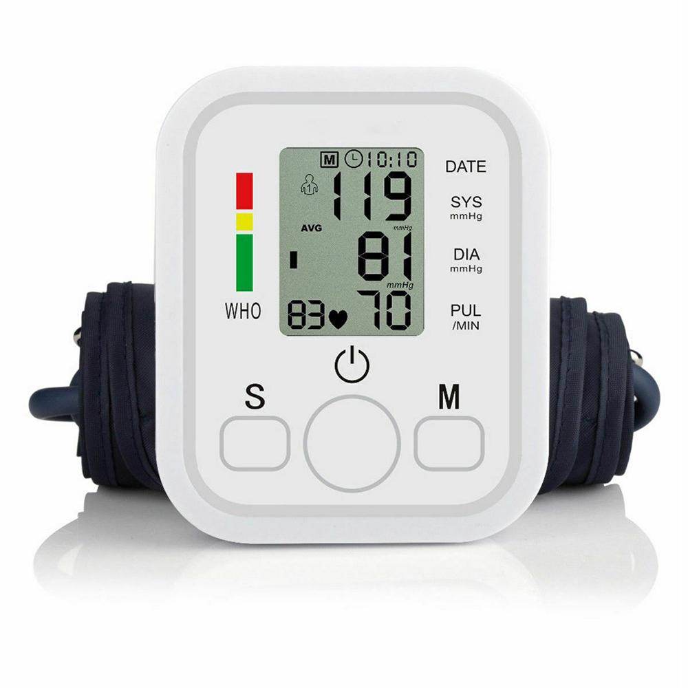 digital wrist blood pressure monitor with clear display for best blood pressure monitor for home use