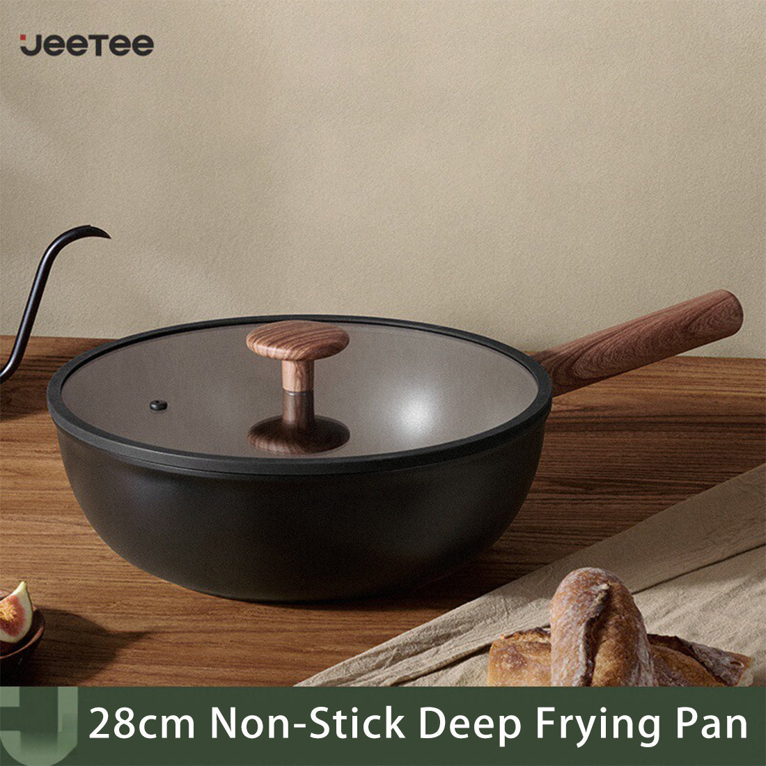 15-Piece Ceramic Cookware Set - Non-Stick Induction Pots & Pans - CheepSweepz