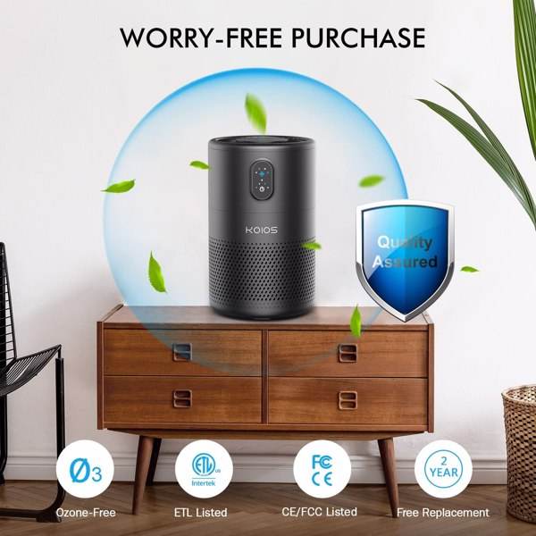 KOIOS Air Purifiers for Bedroom Home H13 HEPA Filter Purifier - CheepSweepz