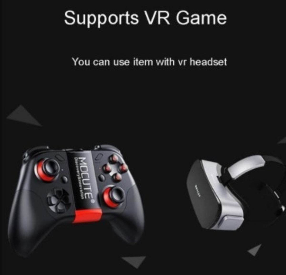 Dragon VR Gaming 3D Stereo Headset with Bluetooth Gaming Controller - CheepSweepz