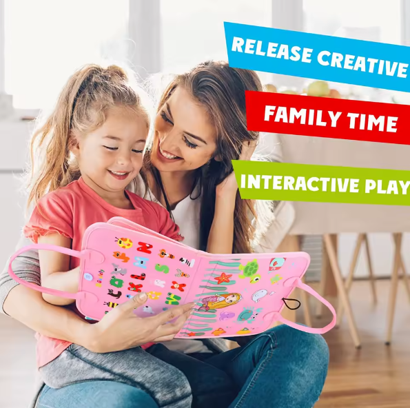 Montessori Toddler Busy Board,Autism Sensory Toys Educational Activity - CheepSweepz