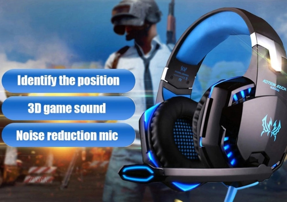 Ninja Dragon G9300 LED Gaming Headset with Microphone - CheepSweepz