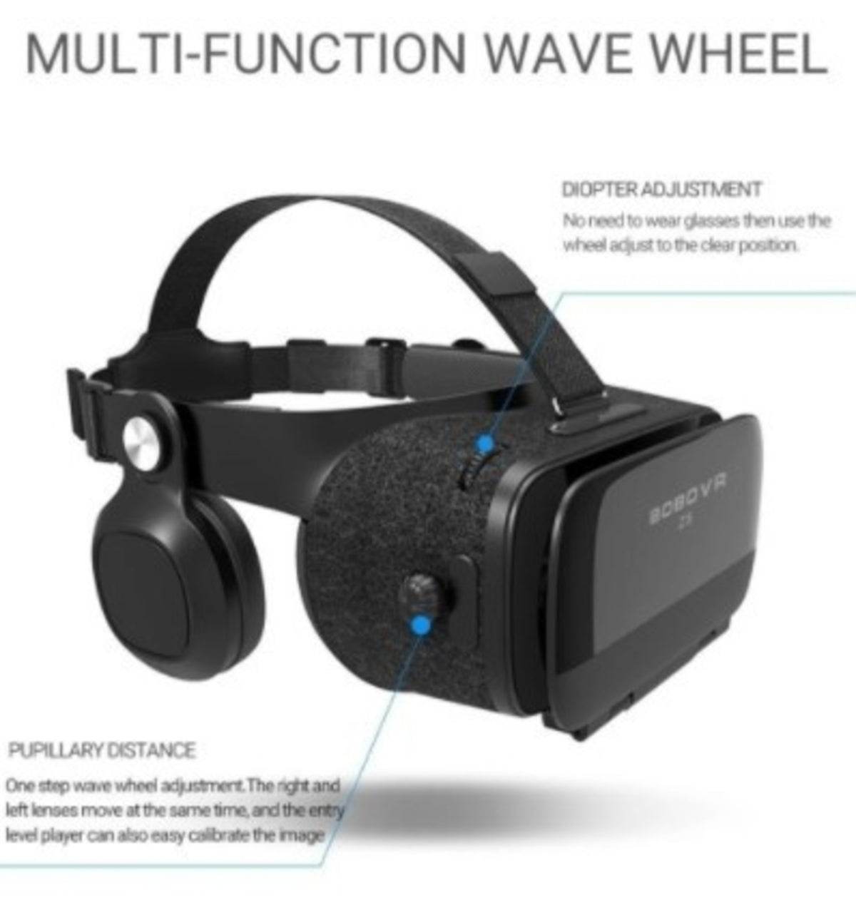 Dragon VR Gaming 3D Stereo Headset with Bluetooth Gaming Controller - CheepSweepz