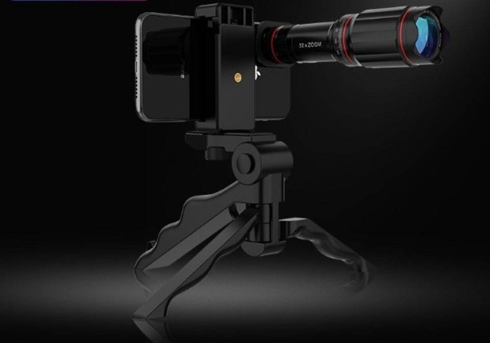 Ultra Crystal HD 32x Zoom Telescope Mobile Phone Camera Lens Set - CheepSweepz