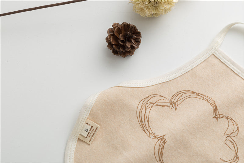 Baby Printed Pattern Belt Design Thin Apron In Summer - CheepSweepz