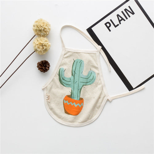 Baby Printed Pattern Belt Design Thin Apron In Summer - CheepSweepz