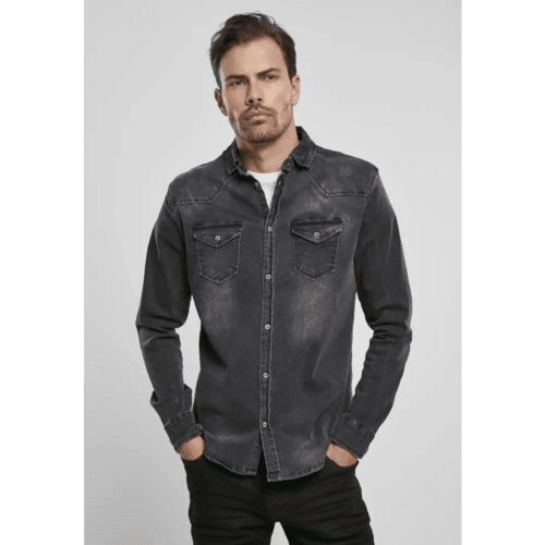 Riley Denim Shirt - CheepSweepz