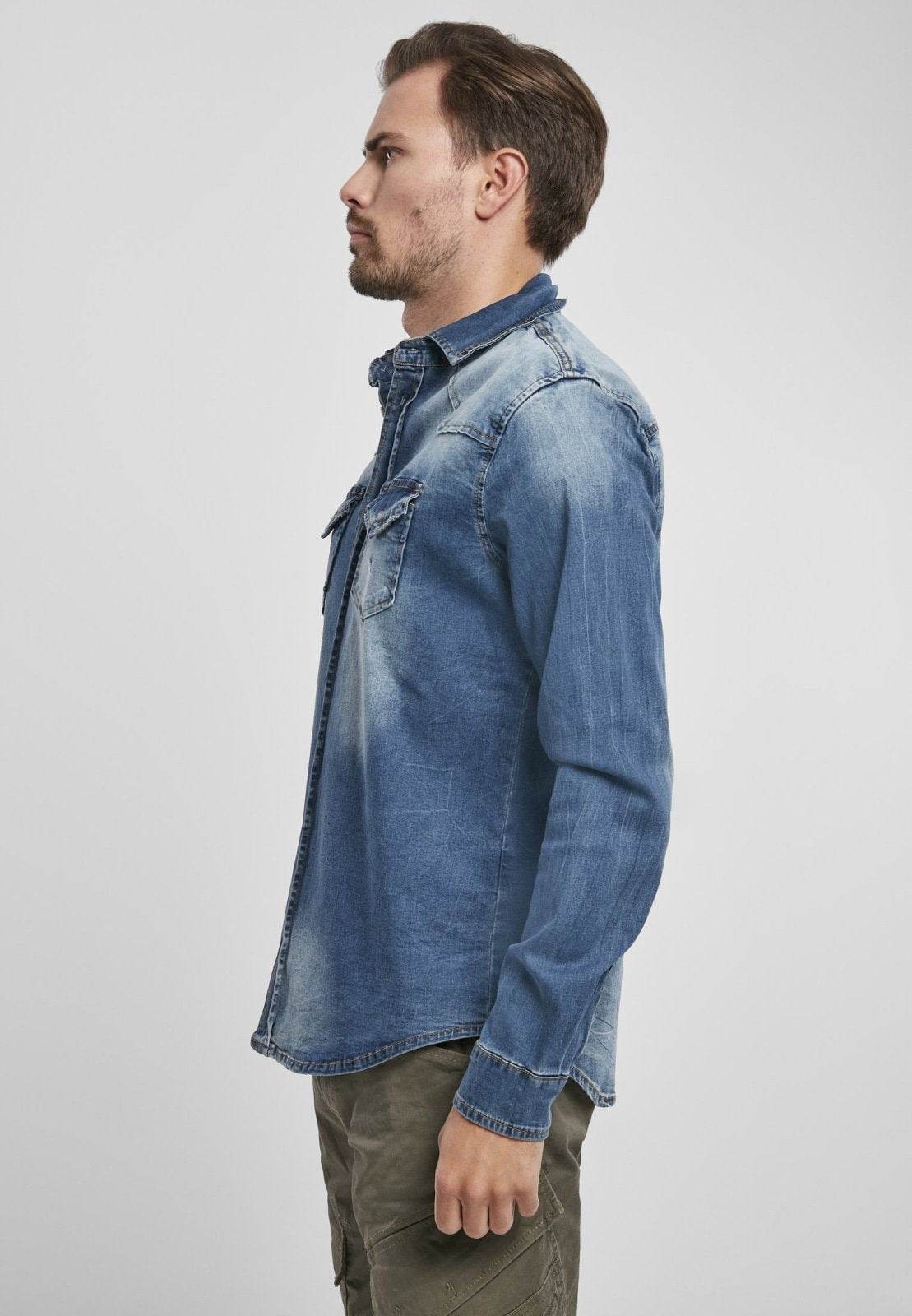 Riley Denim Shirt - CheepSweepz