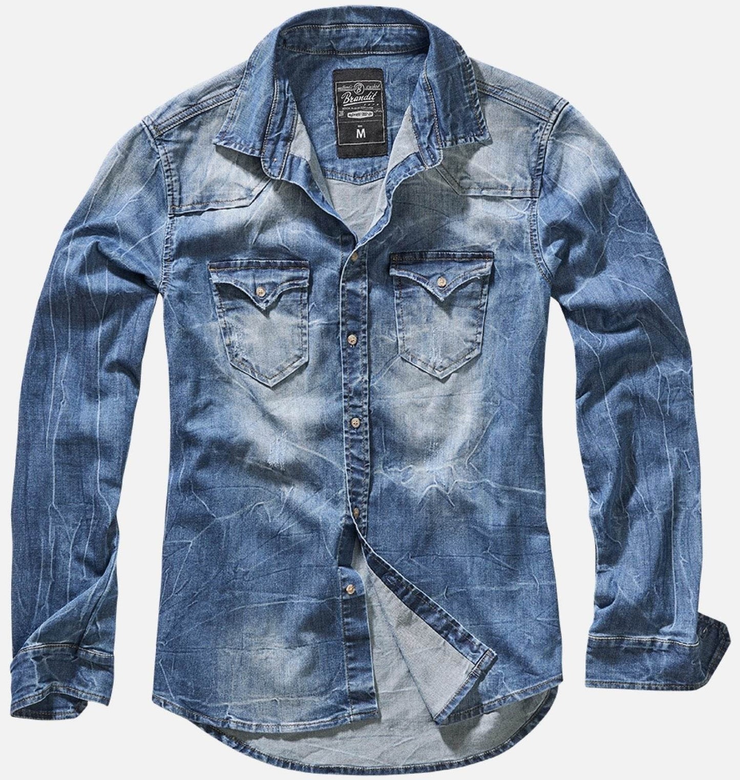 Riley Denim Shirt - CheepSweepz