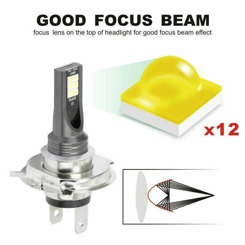 9005 9006 LED Headlights Kit Combo Bulbs 8000K High Low Beam Super - CheepSweepz