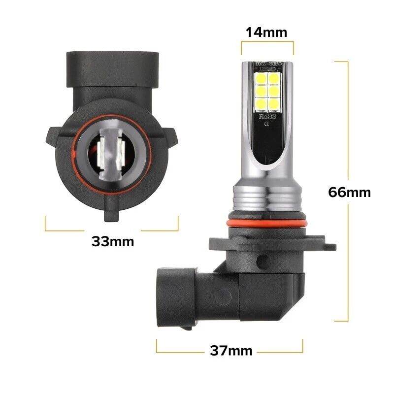9005 9006 LED Headlights Kit Combo Bulbs 8000K High Low Beam Super - CheepSweepz