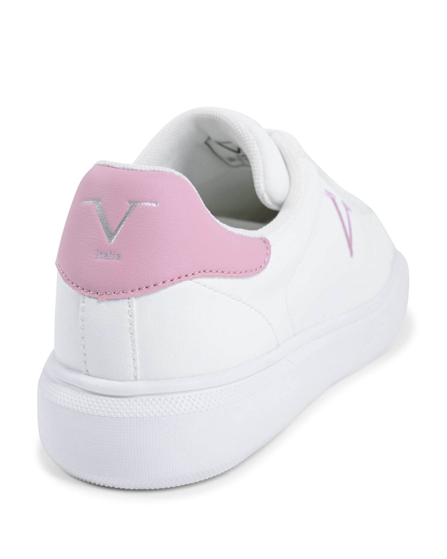 V Italia Womens Sneaker Multicolor SNK 004 W WHITE PINK - CheepSweepz