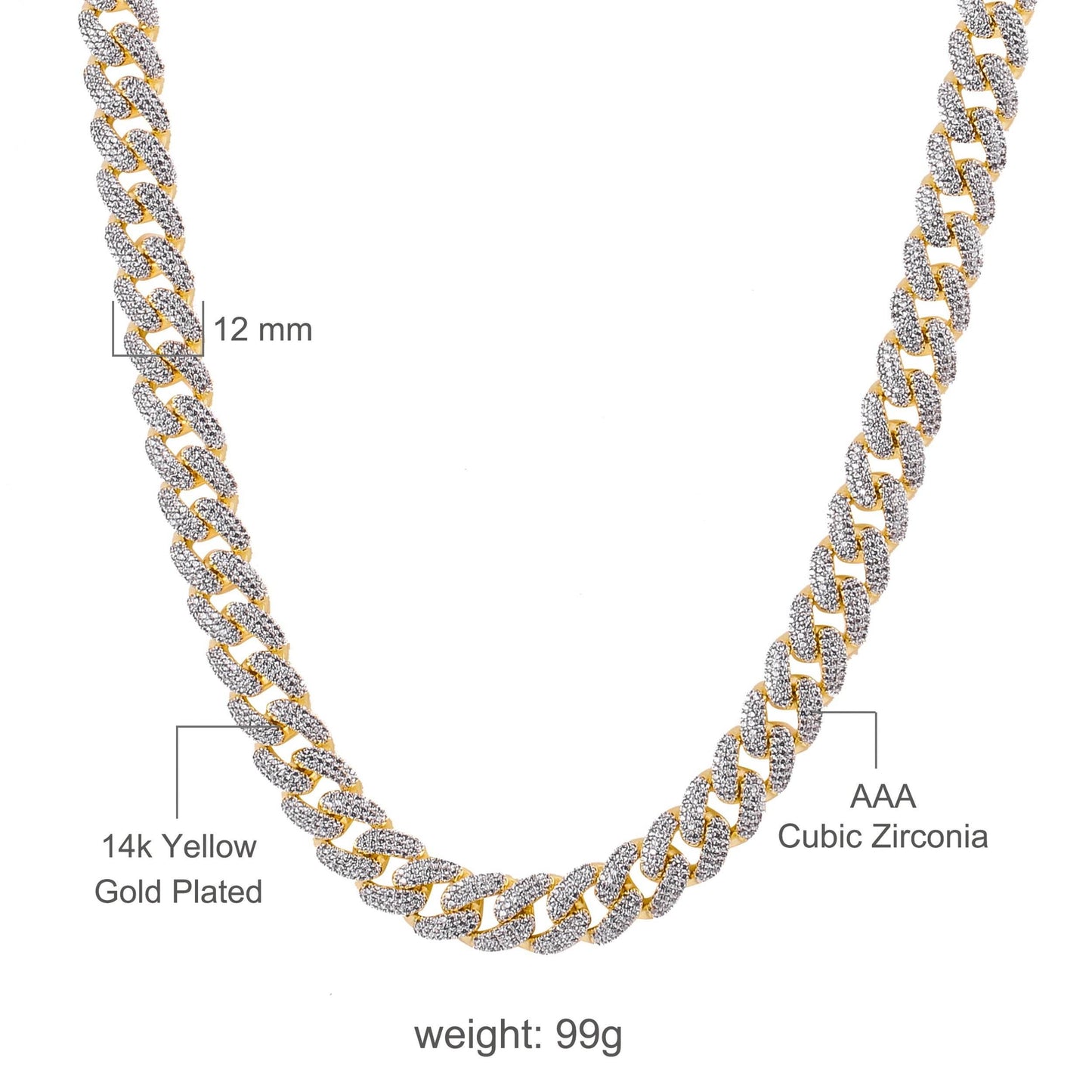 COLT 12MM Cuban Chain | 961752 - CheepSweepz