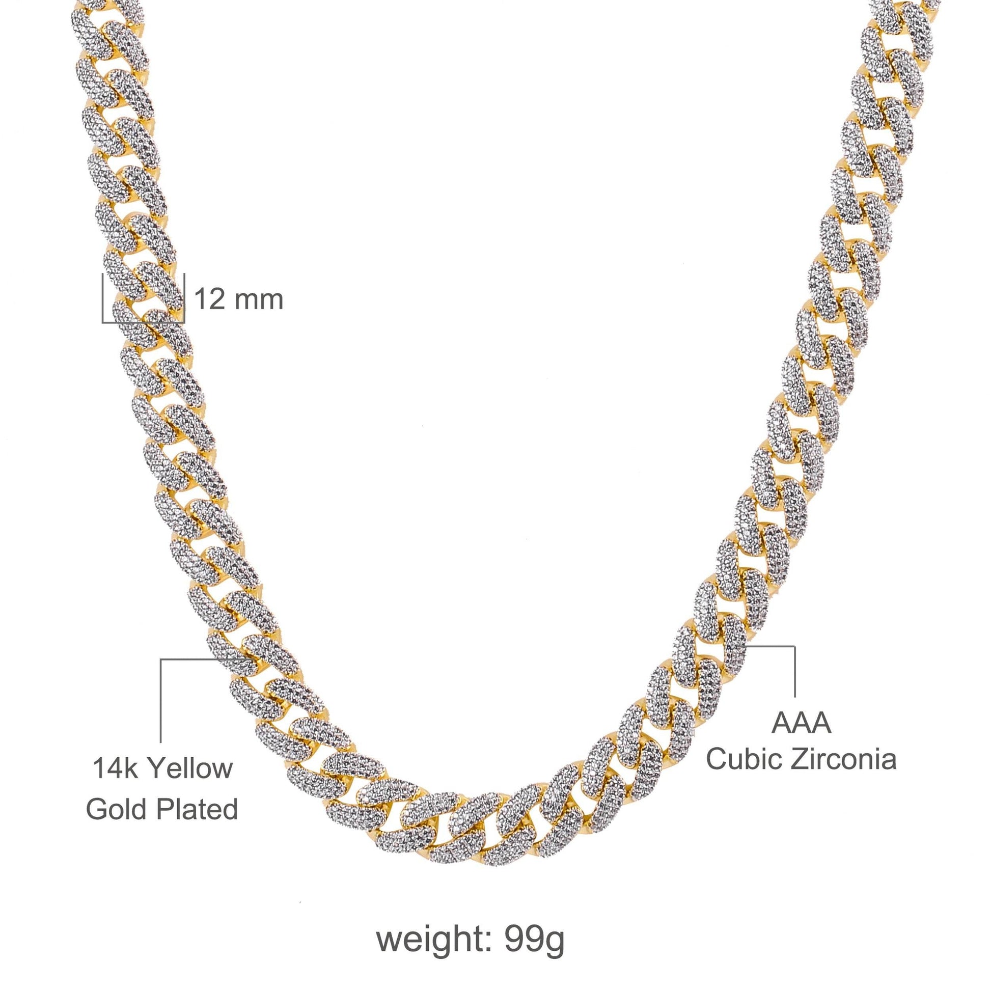 COLT 12MM Cuban Chain | 961752 - CheepSweepz