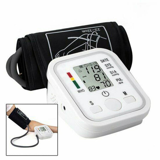 best blood pressure monitor for home use with digital display and adjustable cuff