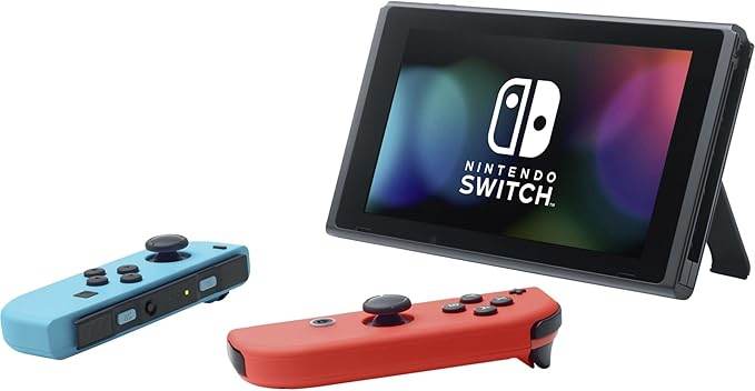 Nintendo Switch Console with Neon Red & Neon Blue Joy-Con (V2) - CheepSweepz