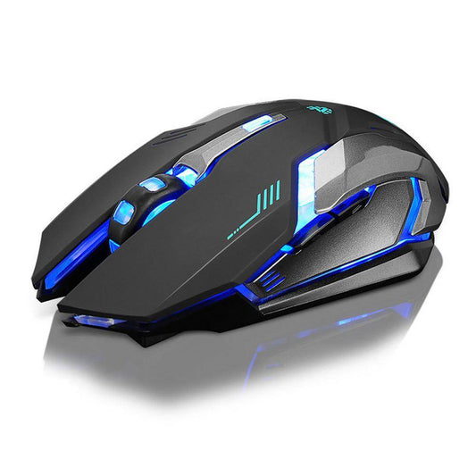 Ninja Dragon Stealth 7 Wireless Silent LED Gaming Mouse - CheepSweepz