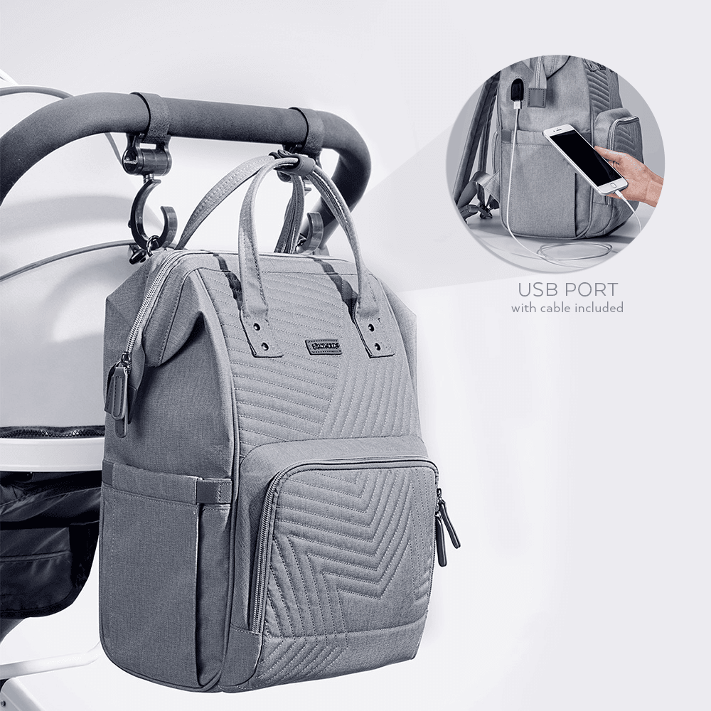 Quilted Diaper Baby Backpack - CheepSweepz