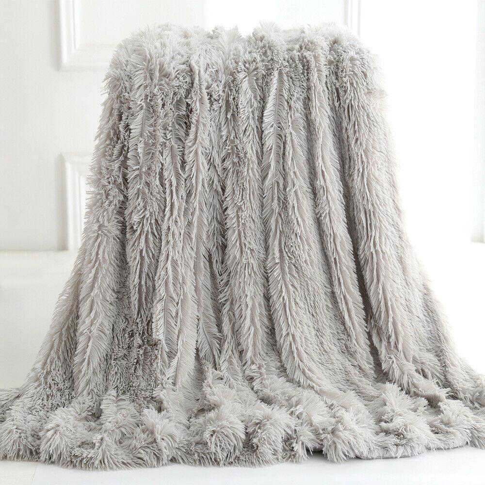 Ultra Soft Faux Fur Throw Blanket - CheepSweepz