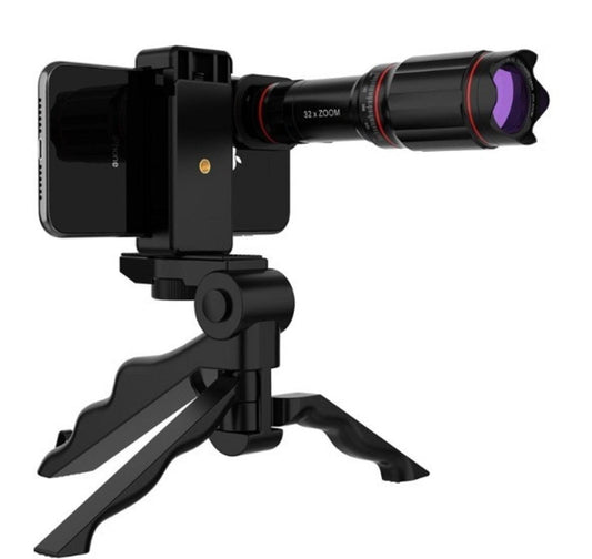 Ultra Crystal HD 32x Zoom Telescope Mobile Phone Camera Lens Set - CheepSweepz