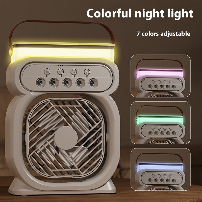3-in-1 Portable Air Conditioner - Evaporative Cooler with LED Night Light - CheepSweepz