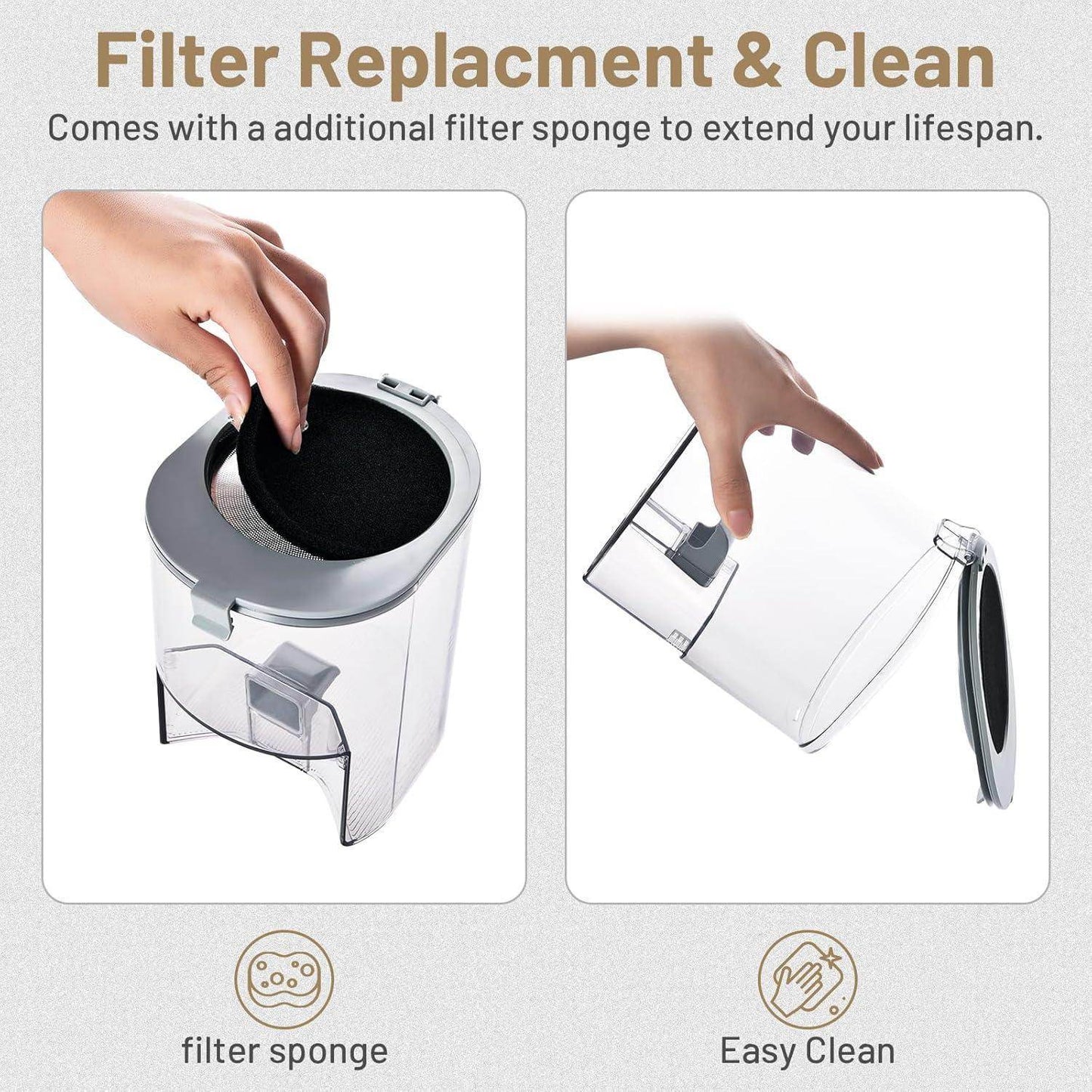Dog Grooming Kit Pet Hair Cleaning Low Noise Vacuum Cleaner And - CheepSweepz
